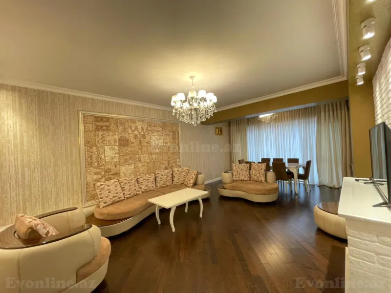Kirayə verilir 3 otaqlı Mənzil Yeni tikili 120 m² Xətai r. - şəkil 2