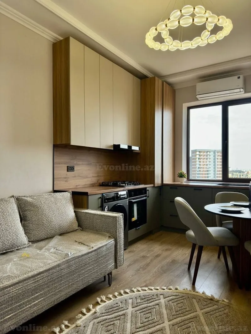 Kirayə verilir 2 otaqlı Mənzil Yeni tikili 60 m² Nəsimi r. - şəkil 2