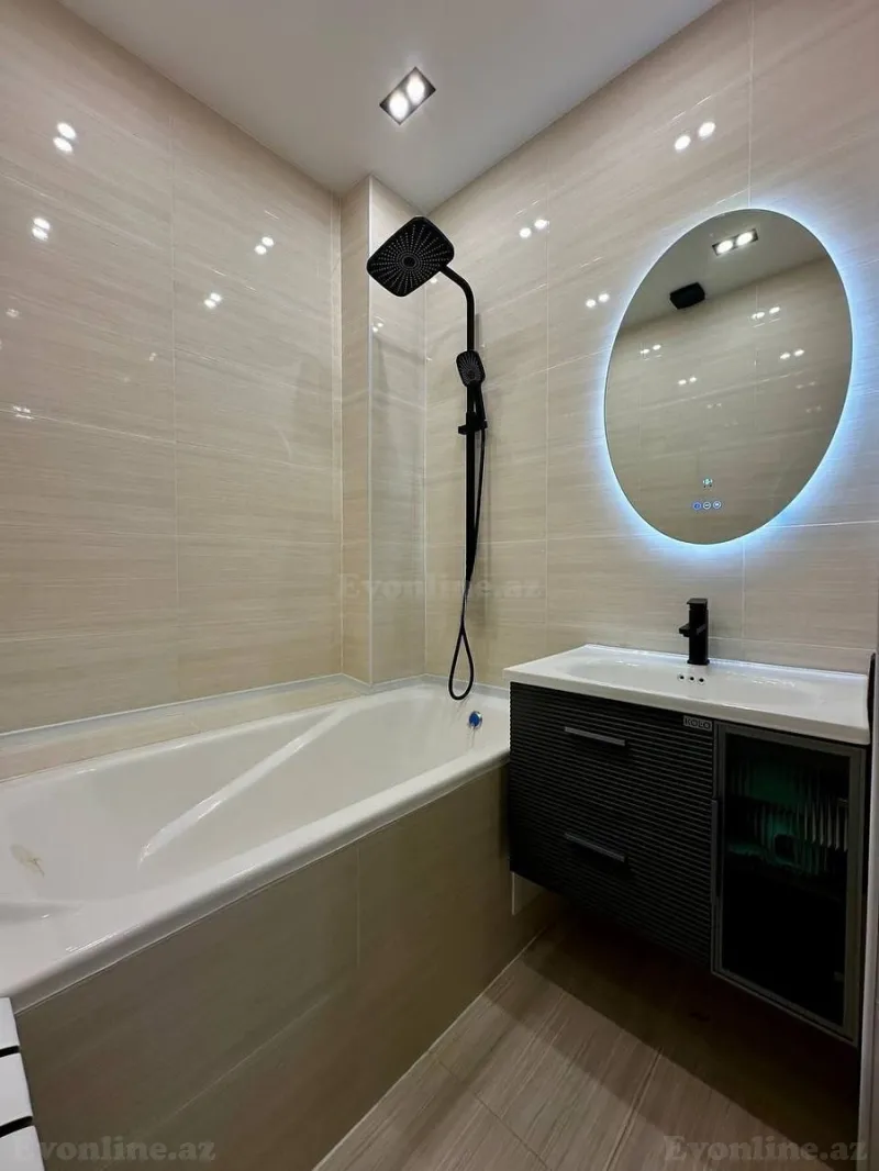 Kirayə verilir 2 otaqlı Mənzil Yeni tikili 60 m² Nəsimi r. - şəkil 6