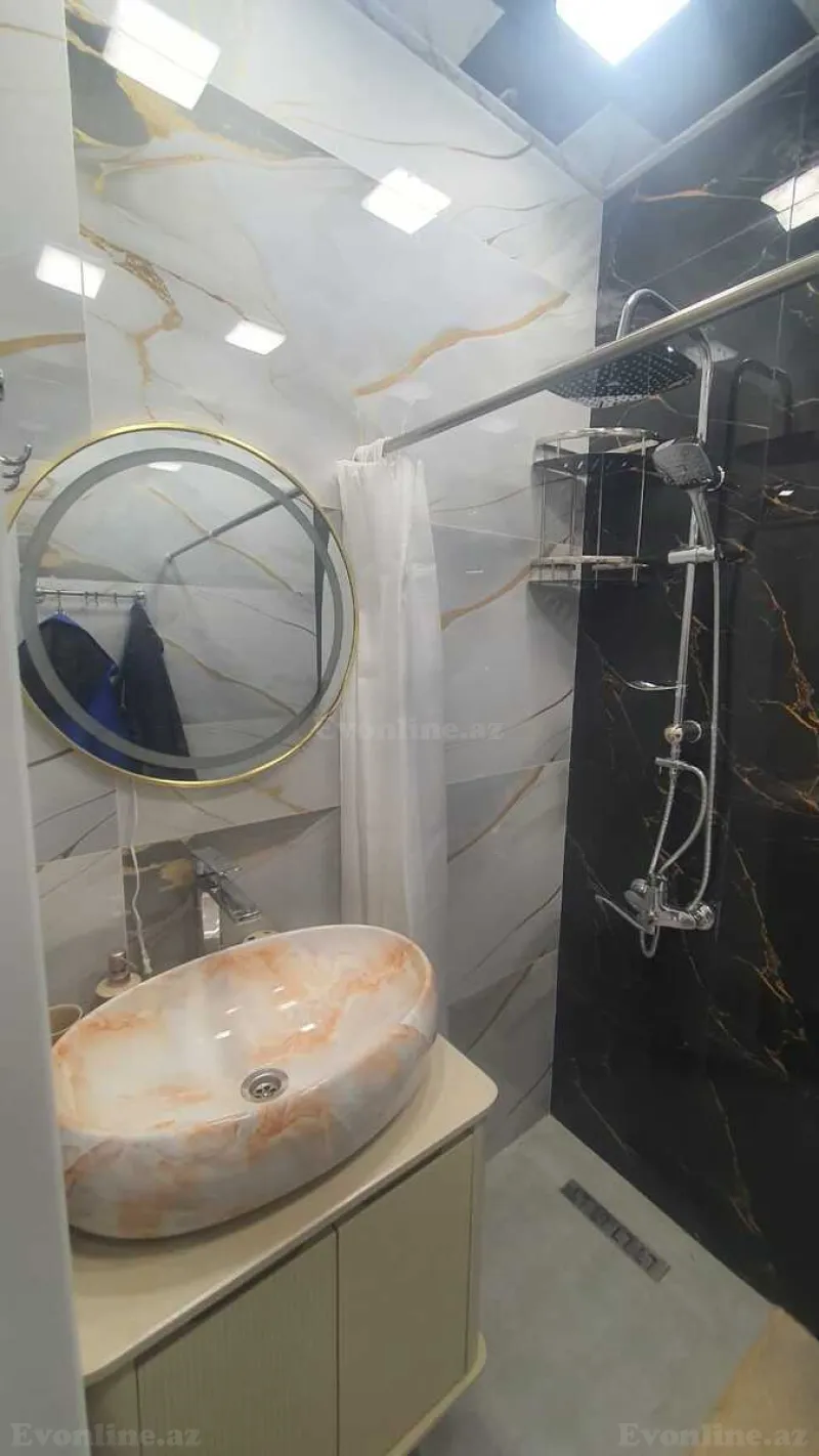 Kirayə verilir 2 otaqlı Mənzil Yeni tikili 65 m² Neftçilər m. - şəkil 8