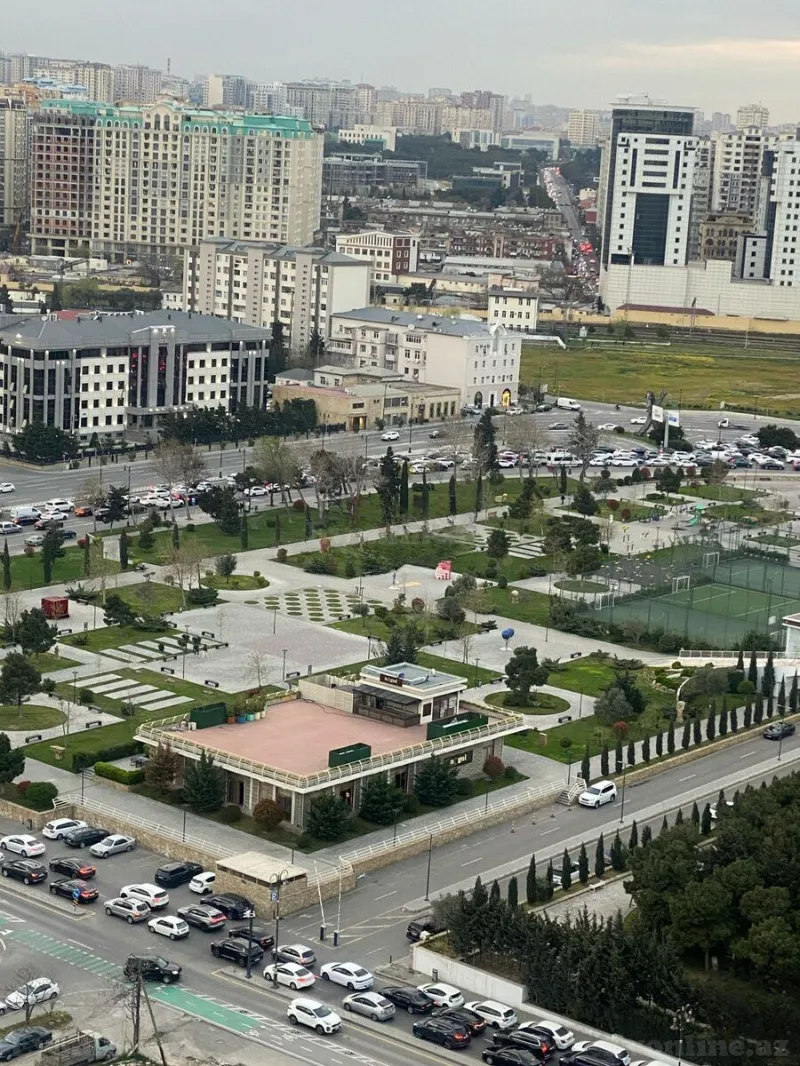 Satılır 2 otaqlı Mənzil Yeni tikili 89 m² Xətai r. - şəkil 2