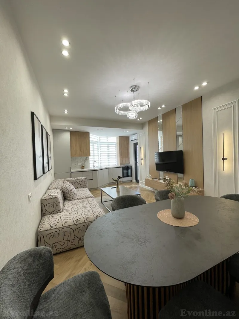 Satılır 3 otaqlı Mənzil Yeni tikili 79 m² Gənclik m. - şəkil 2