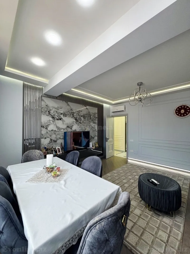 Satılır 3 otaqlı Mənzil Yeni tikili 107 m² Nəriman Nərimanov m. - şəkil 2