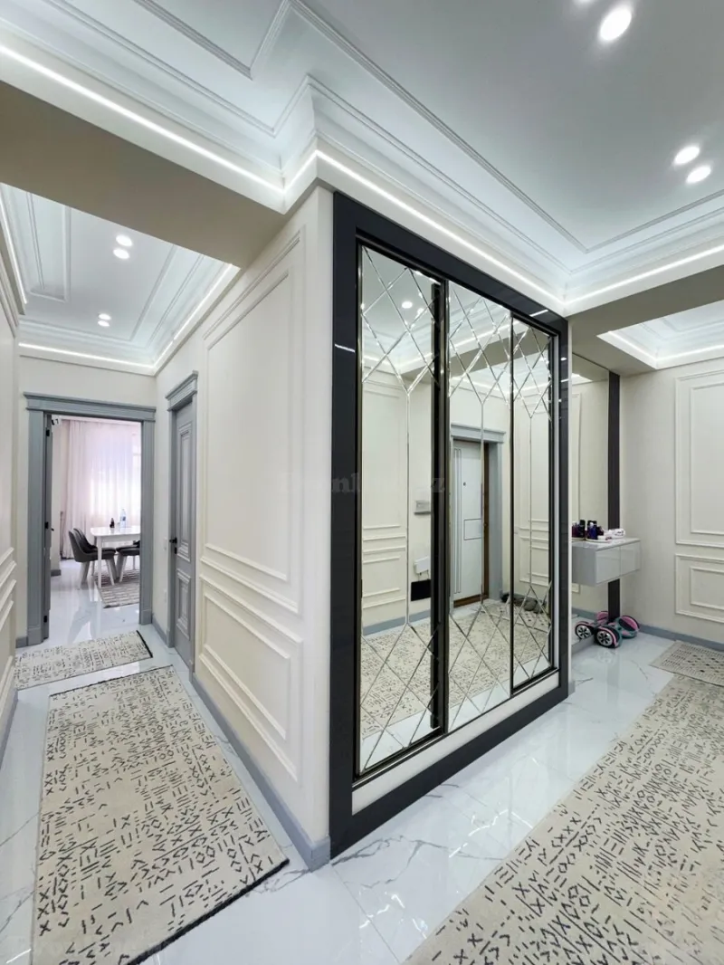 Satılır 3 otaqlı Mənzil Yeni tikili 107 m² Nəriman Nərimanov m. - şəkil 4