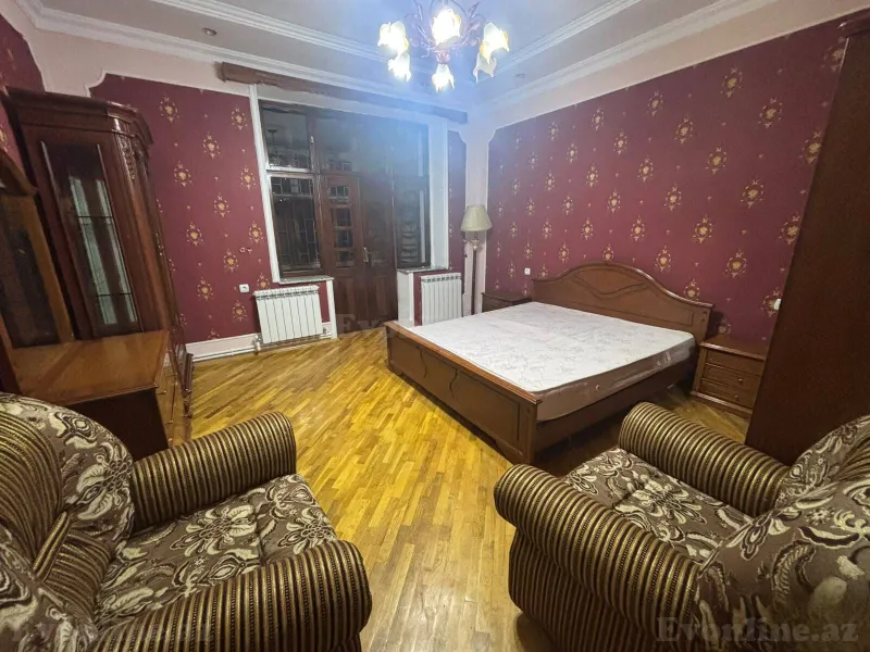 Kirayə verilir 4 otaqlı Mənzil Köhnə tikili 90 m² Nəsimi r. - şəkil 3