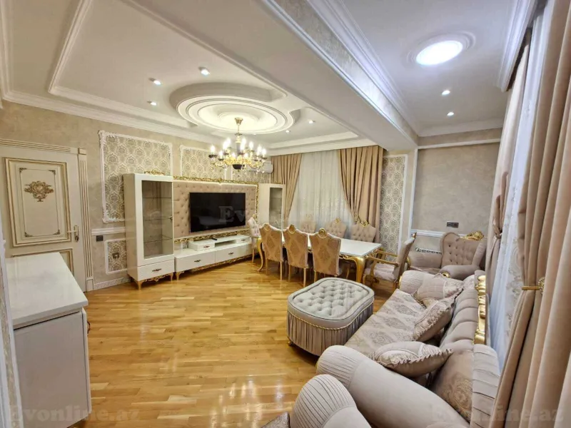 Satılır 4 otaqlı Mənzil Yeni tikili 154 m² Nəriman Nərimanov m. - şəkil 2