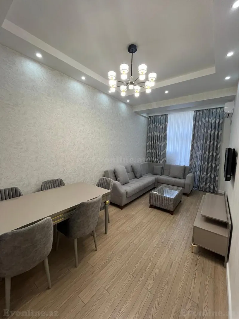 Satılır 2 otaqlı Mənzil Yeni tikili 62 m² Nərimanov r. - şəkil 2