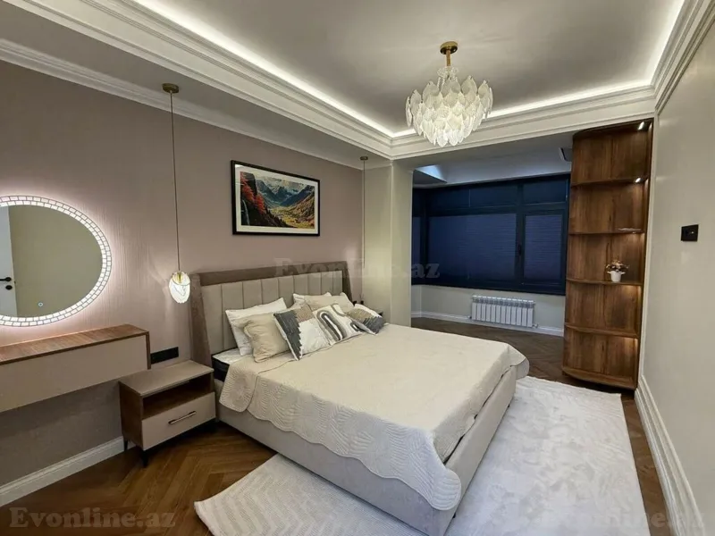 Kirayə verilir 2 otaqlı Mənzil Yeni tikili 120 m² Nəsimi r. - şəkil 5