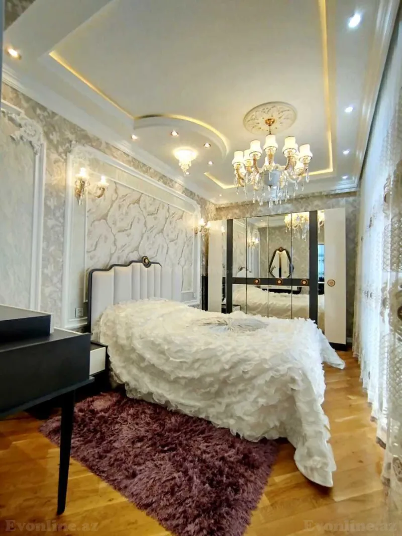 Kirayə verilir 3 otaqlı Mənzil Yeni tikili 120 m² Qara Qarayev m. - şəkil 7