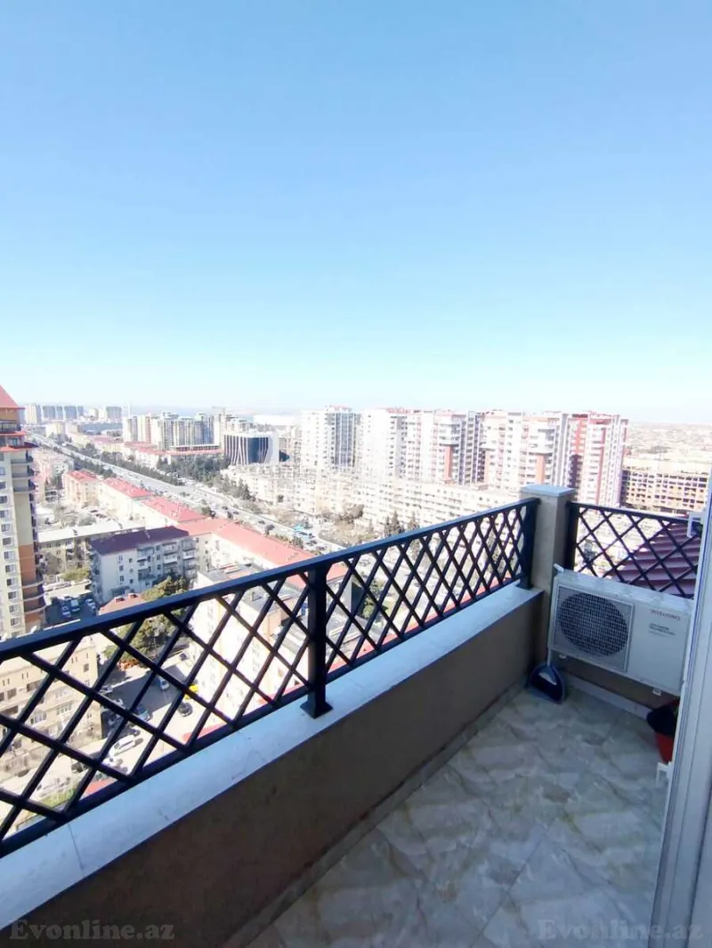 Kirayə verilir 3 otaqlı Mənzil Yeni tikili 120 m² Qara Qarayev m. - şəkil 14