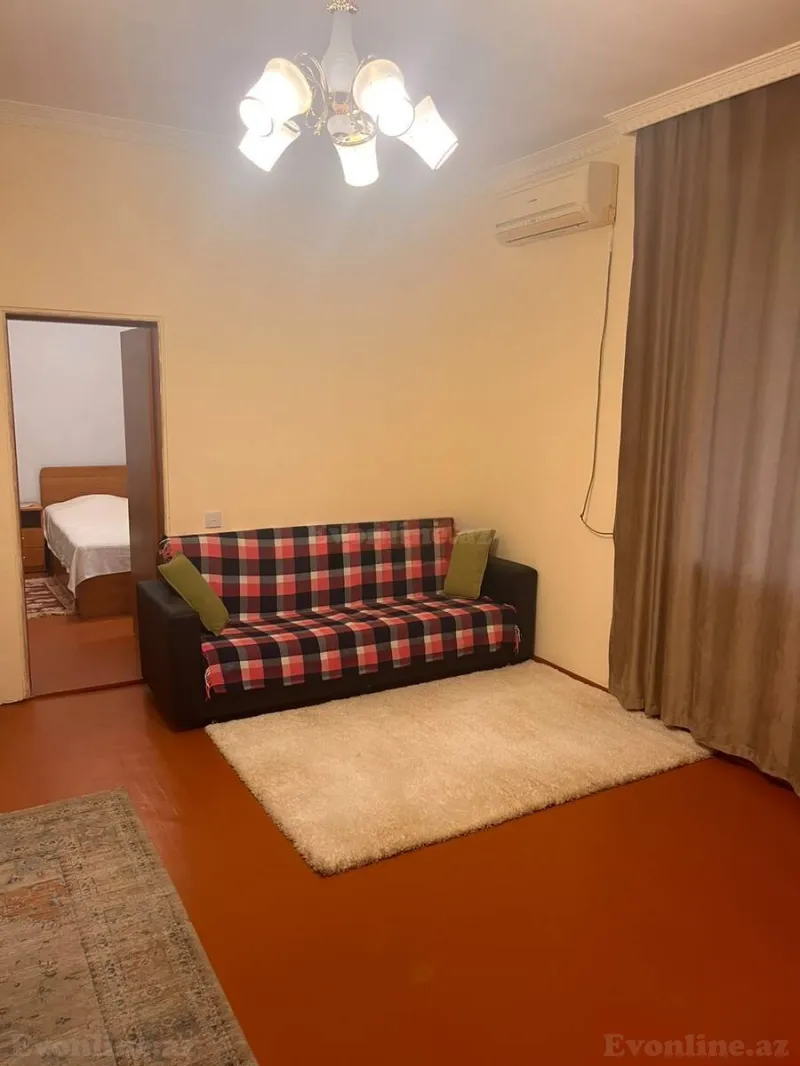 Kirayə verilir 2 otaqlı Mənzil Köhnə tikili 52 m² Nəriman Nərimanov m. - şəkil 2