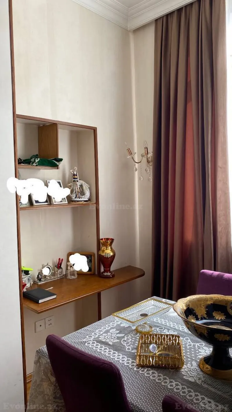 Satılır 2 otaqlı Mənzil Yeni tikili 60 m² Nəsimi r. - şəkil 3