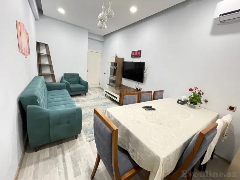 Kirayə verilir 2 otaqlı Mənzil Yeni tikili 65 m² İnşaatçılar m. - şəkil 3