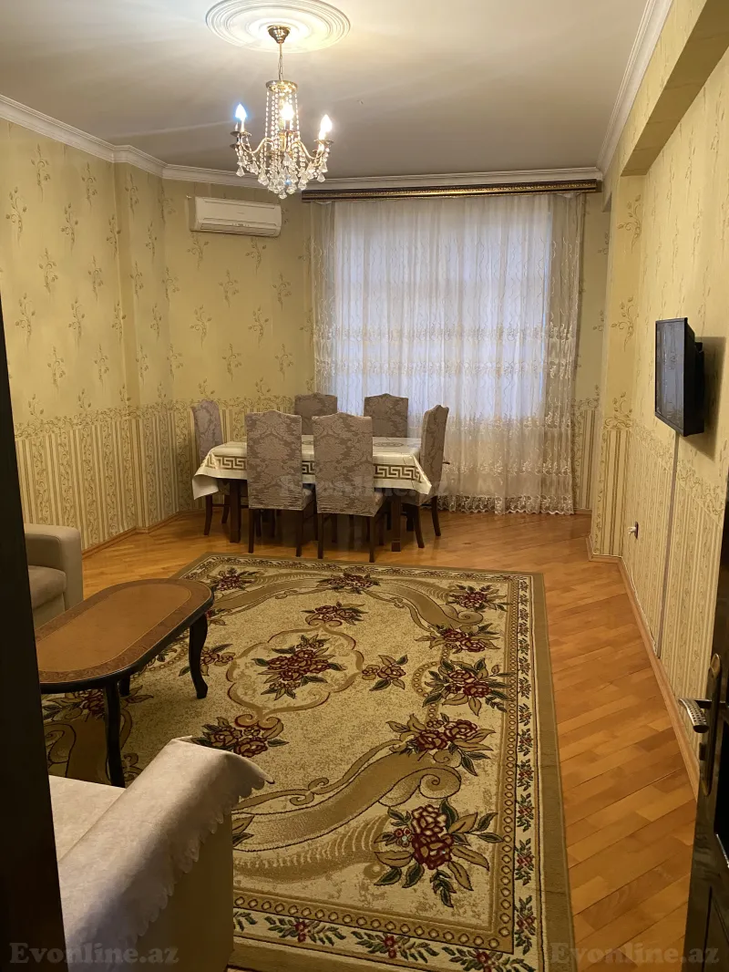 2 otaqlı Mənzil 91 m² 3-cü mikrorayon Kirayə verilir