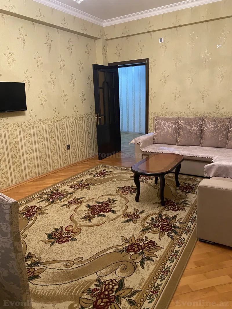 Kirayə verilir 2 otaqlı Mənzil Yeni tikili 91 m² 3-cü mikrorayon - şəkil 2