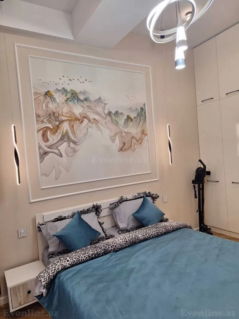 Kirayə verilir 2 otaqlı Mənzil Yeni tikili 55 m² 28 May m. - şəkil 2