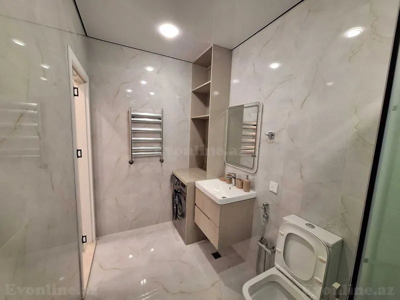Kirayə verilir 2 otaqlı Mənzil Yeni tikili 55 m² 28 May m. - şəkil 15