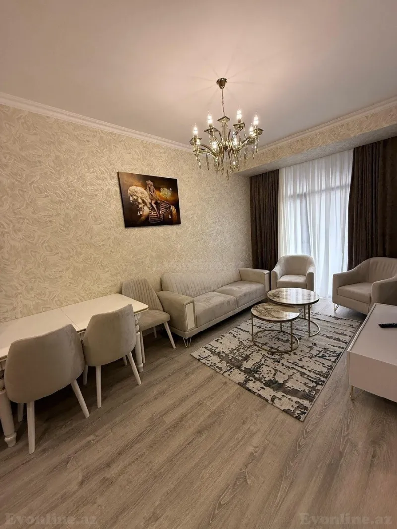 Satılır 2 otaqlı Mənzil Yeni tikili 50 m² Nərimanov r. - şəkil 2