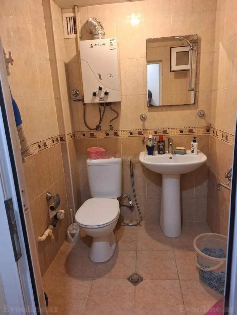 Kirayə verilir 1 otaqlı Mənzil Köhnə tikili 32 m² Elmlər Akademiyası m. - şəkil 6
