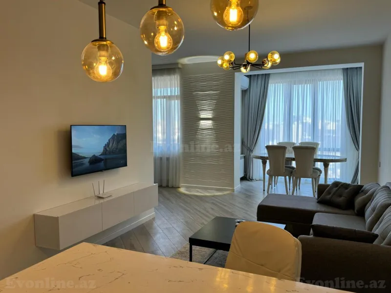 Kirayə verilir 2 otaqlı Mənzil Yeni tikili 71 m² 28 May m. - şəkil 3