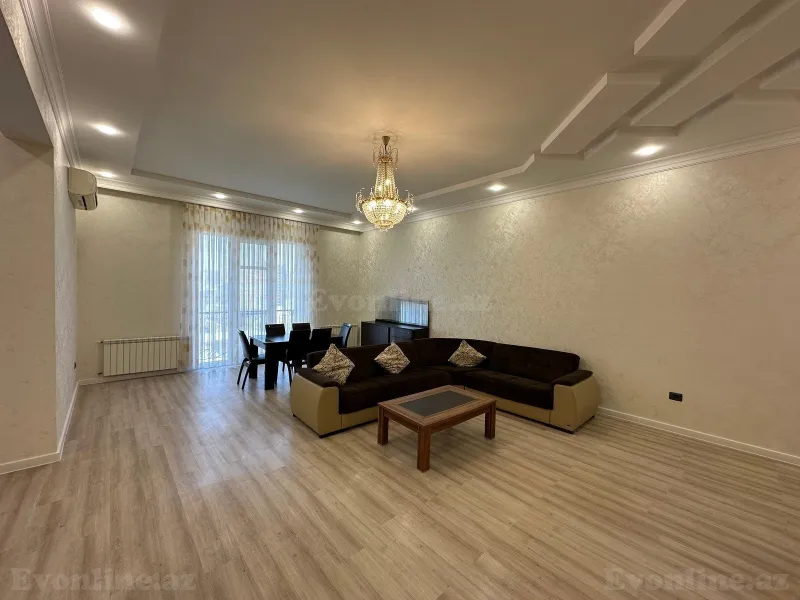 Kirayə verilir 3 otaqlı Mənzil Yeni tikili 155 m² Nəsimi r. - şəkil 2