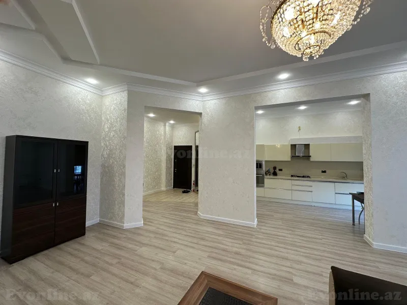 Kirayə verilir 3 otaqlı Mənzil Yeni tikili 155 m² Nəsimi r. - şəkil 4