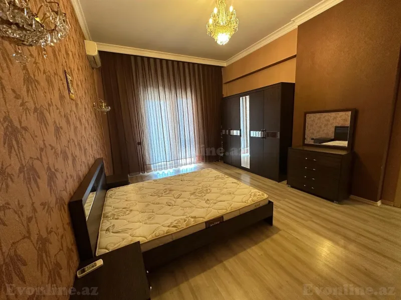 Kirayə verilir 3 otaqlı Mənzil Yeni tikili 155 m² Nəsimi r. - şəkil 8
