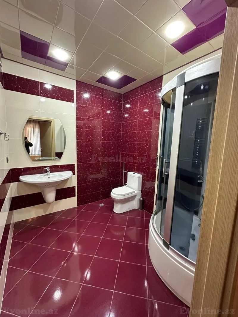 Kirayə verilir 3 otaqlı Mənzil Yeni tikili 155 m² Nəsimi r. - şəkil 12