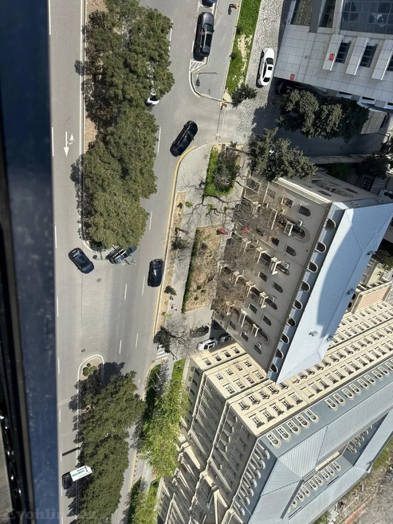 Kirayə verilir 3 otaqlı Mənzil Yeni tikili 155 m² Nəsimi r. - şəkil 15
