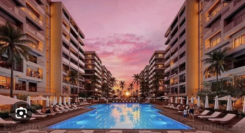 1 otaqlı Mənzil 56.8 m² Sea Breeze Satılır