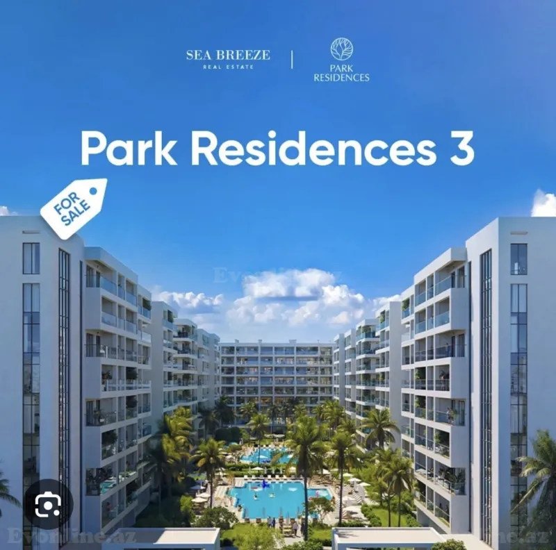 Satılır 1 otaqlı Mənzil Yeni tikili 56.8 m² Sea Breeze - şəkil 3