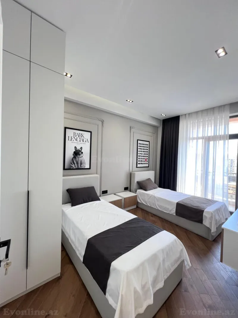 Satılır 3 otaqlı Mənzil Yeni tikili 85 m² Qara Qarayev m. - şəkil 6