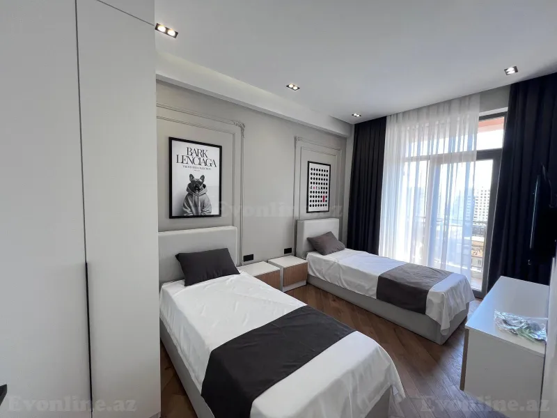 Satılır 3 otaqlı Mənzil Yeni tikili 85 m² Qara Qarayev m. - şəkil 13