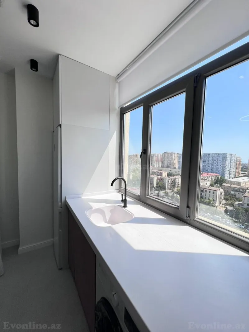 Satılır 3 otaqlı Mənzil Yeni tikili 85 m² Qara Qarayev m. - şəkil 15