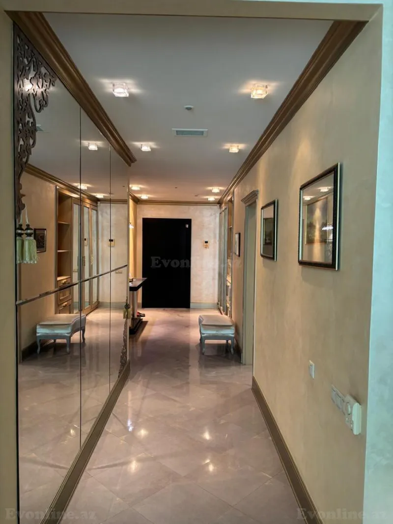 Kirayə verilir 3 otaqlı Mənzil Yeni tikili 165 m² Səbail r. - şəkil 6