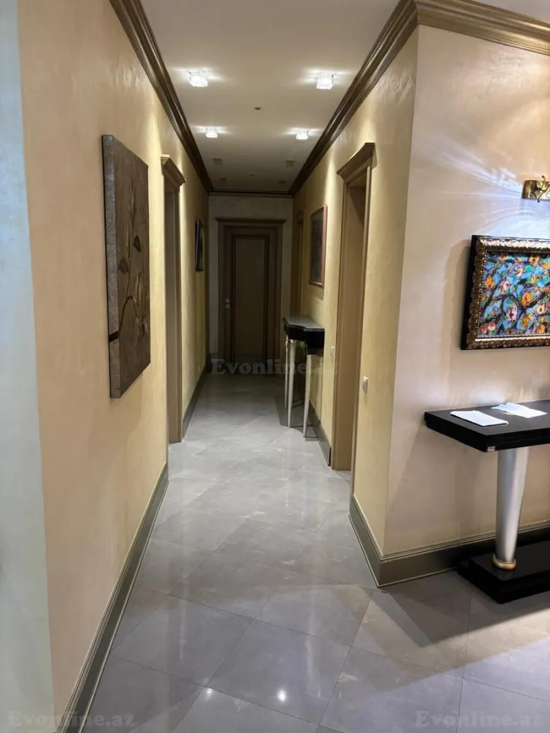 Kirayə verilir 3 otaqlı Mənzil Yeni tikili 165 m² Səbail r. - şəkil 10
