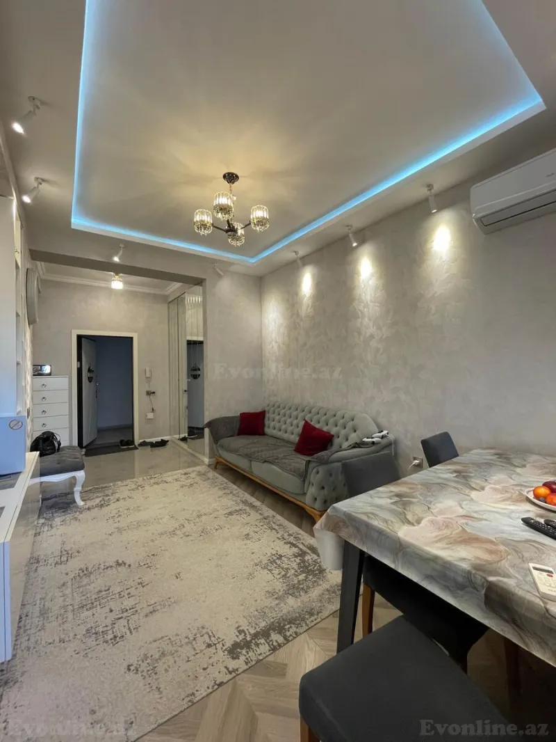 Satılır 3 otaqlı Mənzil Yeni tikili 65 m² Qara Qarayev m. - şəkil 2