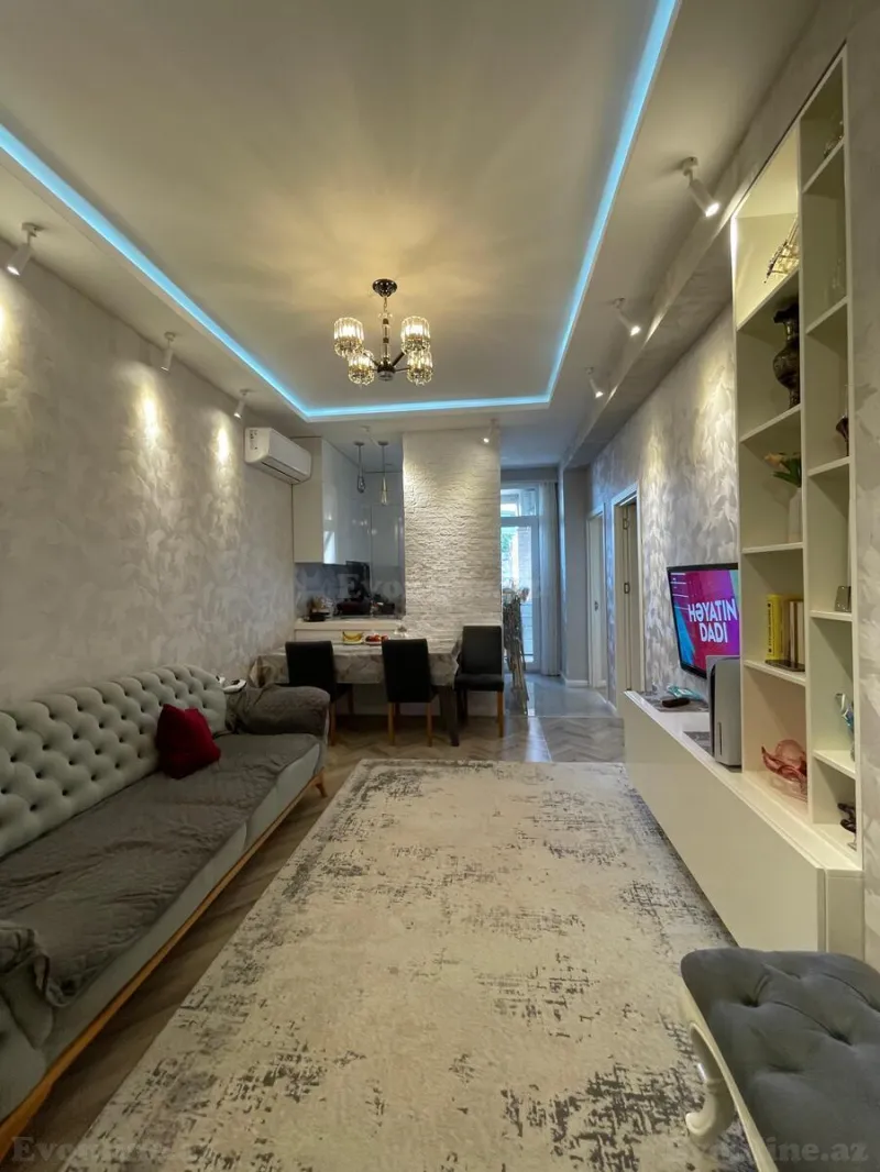 Satılır 3 otaqlı Mənzil Yeni tikili 65 m² Qara Qarayev m. - şəkil 3