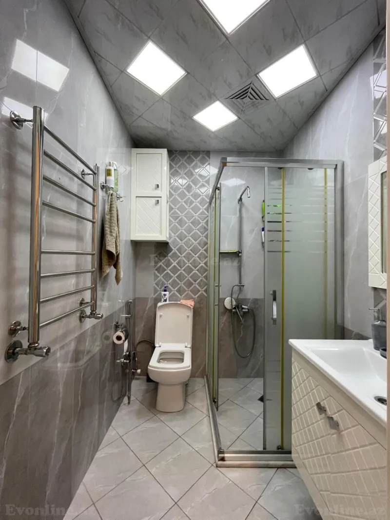 Satılır 3 otaqlı Mənzil Yeni tikili 65 m² Qara Qarayev m. - şəkil 8