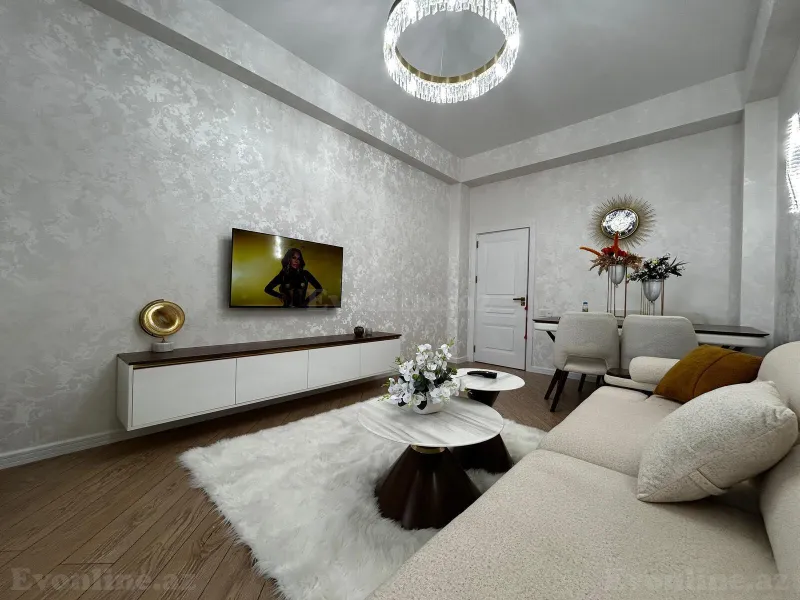 Kirayə verilir 2 otaqlı Mənzil Yeni tikili 65 m² Nəsimi r. - şəkil 5