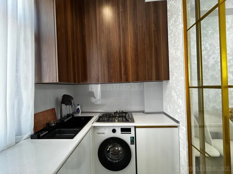 Kirayə verilir 2 otaqlı Mənzil Yeni tikili 65 m² Nəsimi r. - şəkil 9
