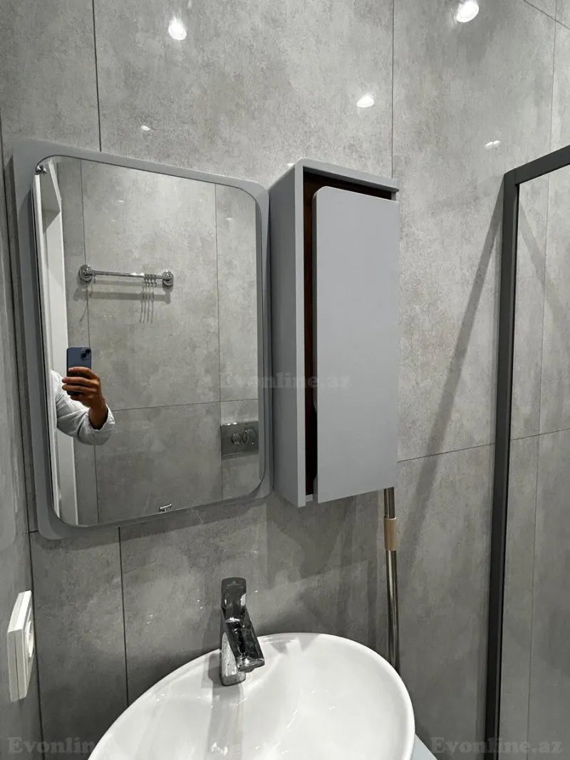 Kirayə verilir 2 otaqlı Mənzil Yeni tikili 65 m² Nəsimi r. - şəkil 15