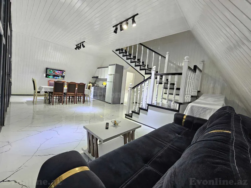 Kirayə verilir 5 otaqlı Həyət evi 200 m² Qəbələ - şəkil 9