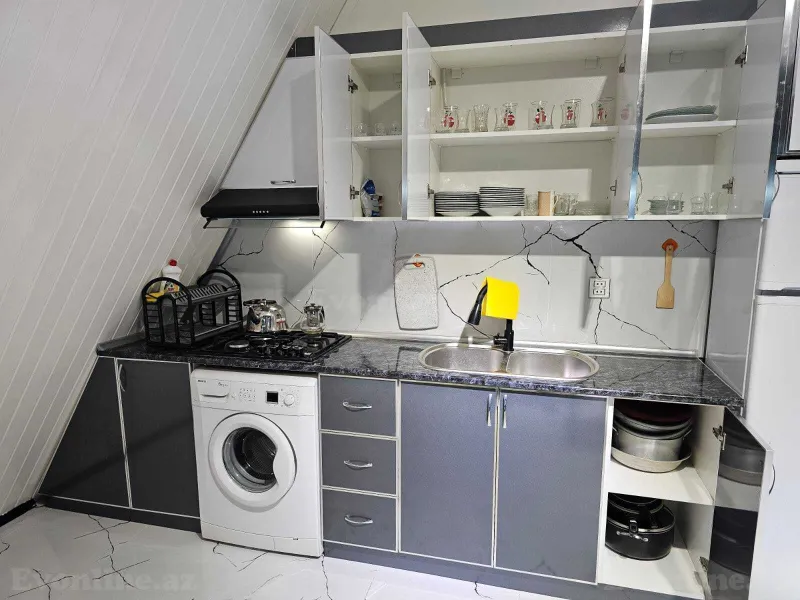 Kirayə verilir 5 otaqlı Həyət evi 200 m² Qəbələ - şəkil 18