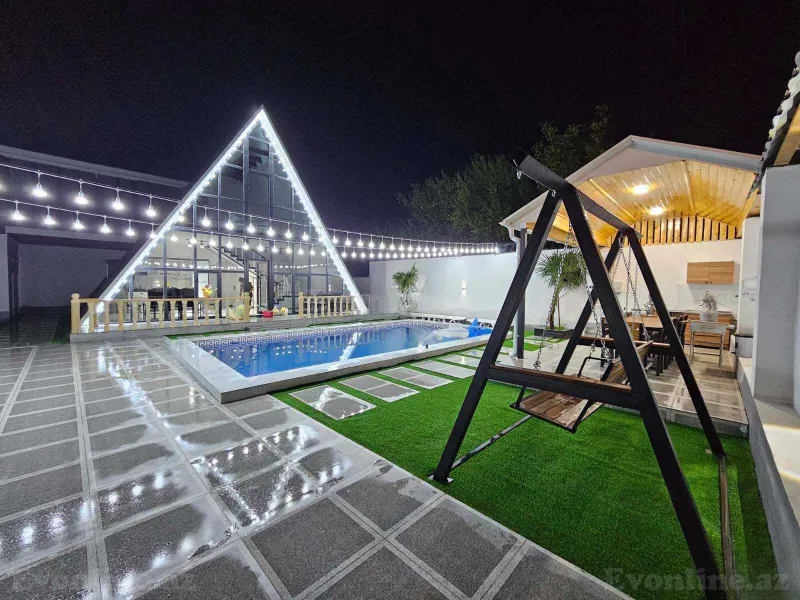 Kirayə verilir 5 otaqlı Həyət evi 200 m² Qəbələ - şəkil 20