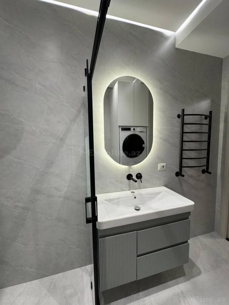 Satılır 3 otaqlı Mənzil Yeni tikili 87 m² Nəsimi r. - şəkil 9