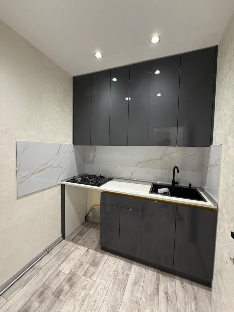 Satılır 2 otaqlı Mənzil Yeni tikili 55 m² İnşaatçılar m. - şəkil 6