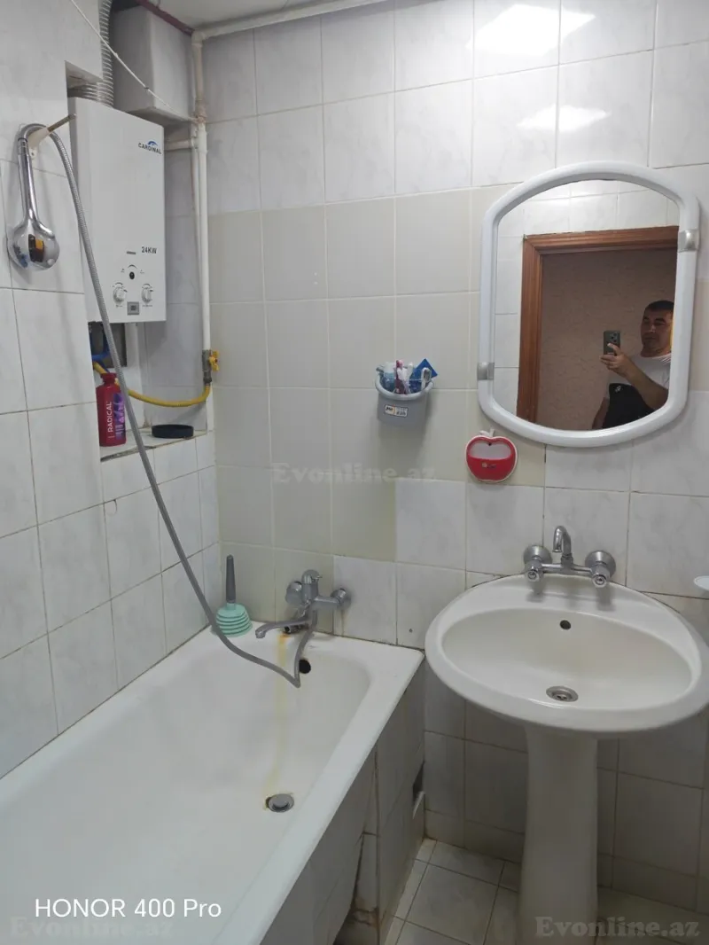 Kirayə verilir 3 otaqlı Mənzil Köhnə tikili 80 m² Əhmədli m. - şəkil 6