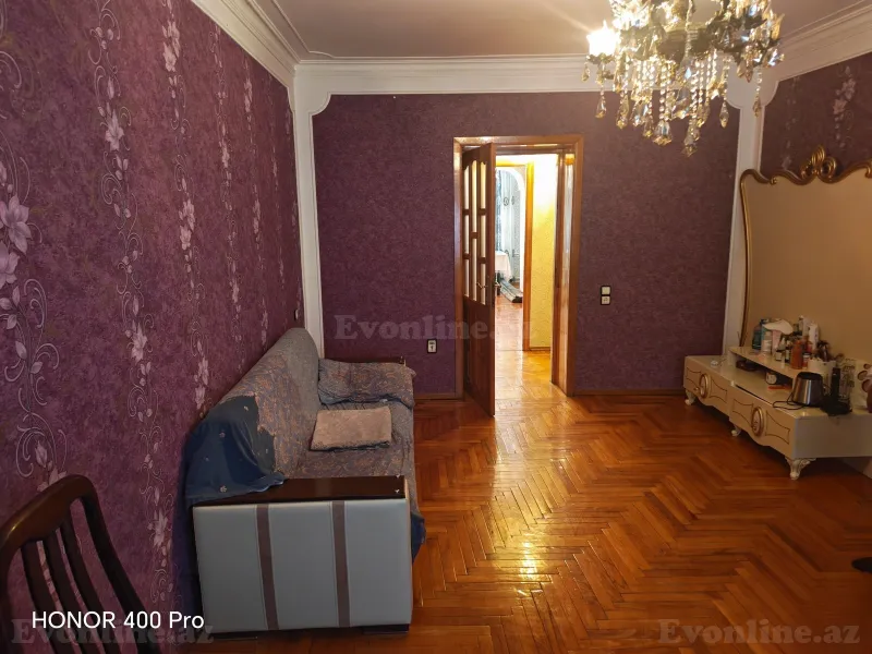 Kirayə verilir 3 otaqlı Mənzil Köhnə tikili 80 m² Əhmədli m. - şəkil 8