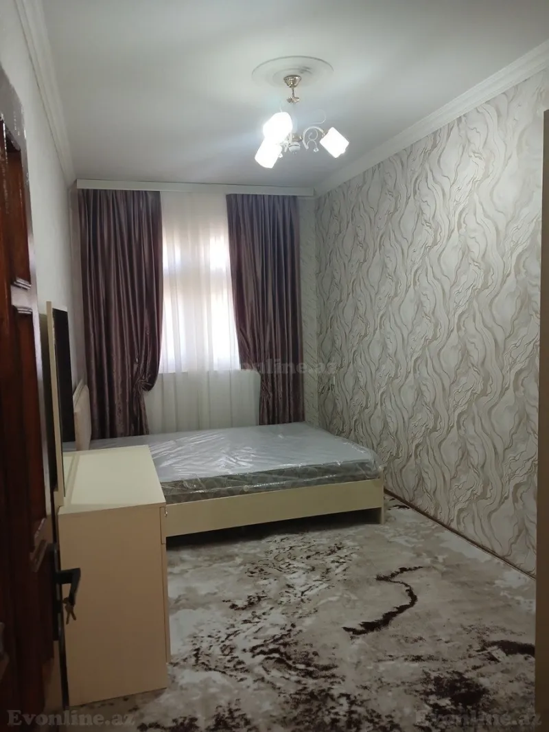 Satılır 2 otaqlı Mənzil Köhnə tikili 58 m² Memar Əcəmi m. - şəkil 3
